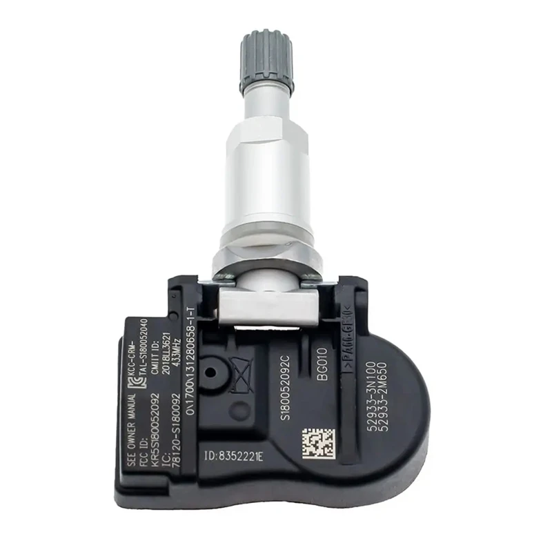 4 шт. датчик давления в шинах TPMS 52933-3N100 для Hyundai Accent Equus I30 Ix20 Kia Rio Ceed 52933-2J100 52933-B1100 433