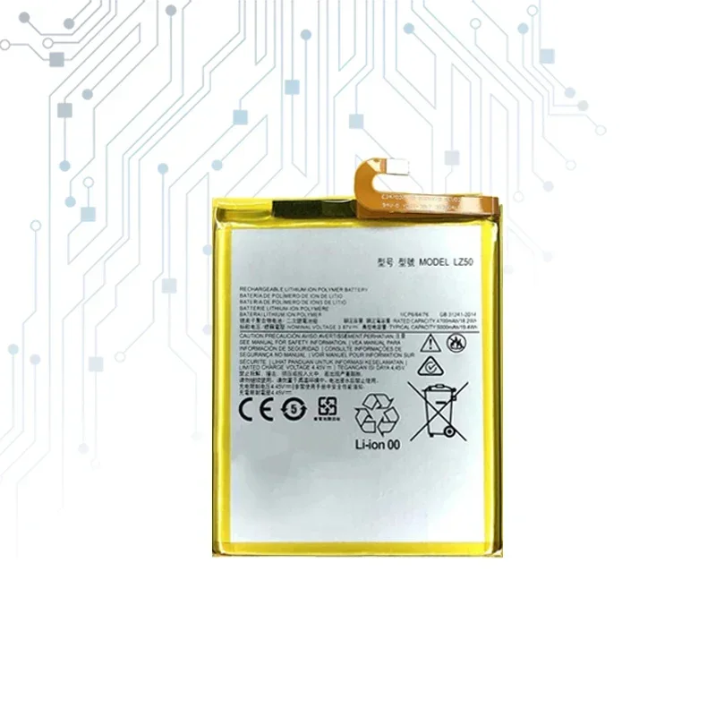 Сменный аккумулятор LZ50 емкостью 5000 мАч для Motorola Moto G100 XT2125 XT2125-4 Edge S