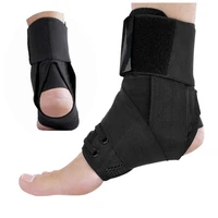 1pc new safety ankle support gym running protection black foot bandage elastic ankle brace band guard sport