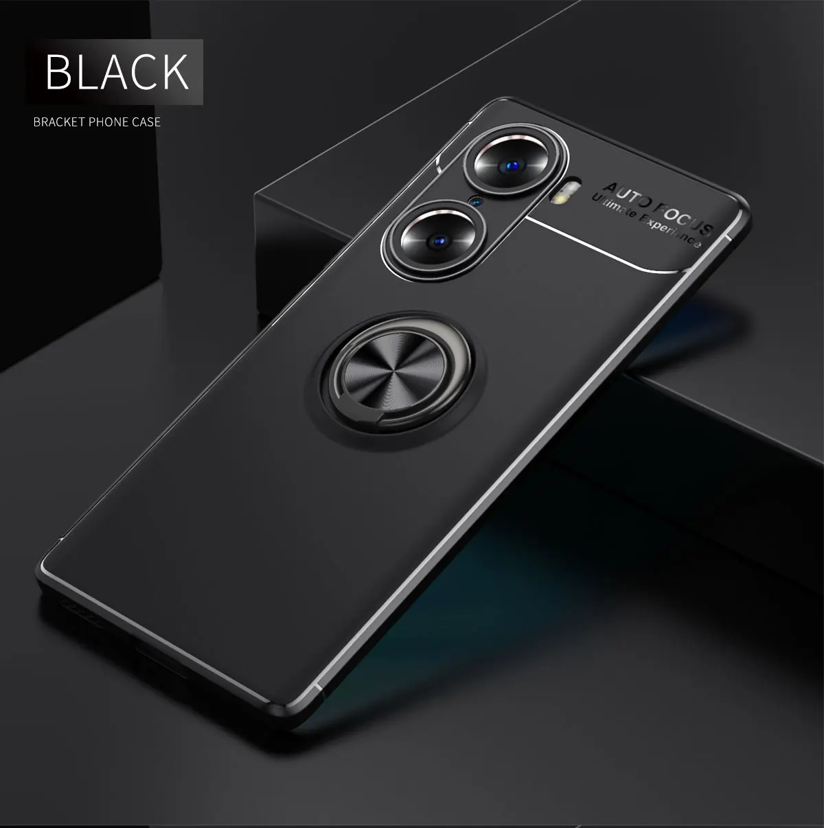 

Shockproof Phone Case For Huawei Honor 60 Pro Luxury Car Magnetic Ring Stand Back Cover For Huawei Honor 60 Funda