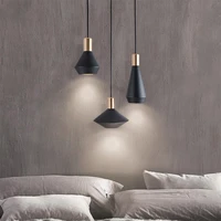 nordic postmodern creative pendant lights dining hall lamp bar lamp simplicity hotel project drop light fixtures for celling