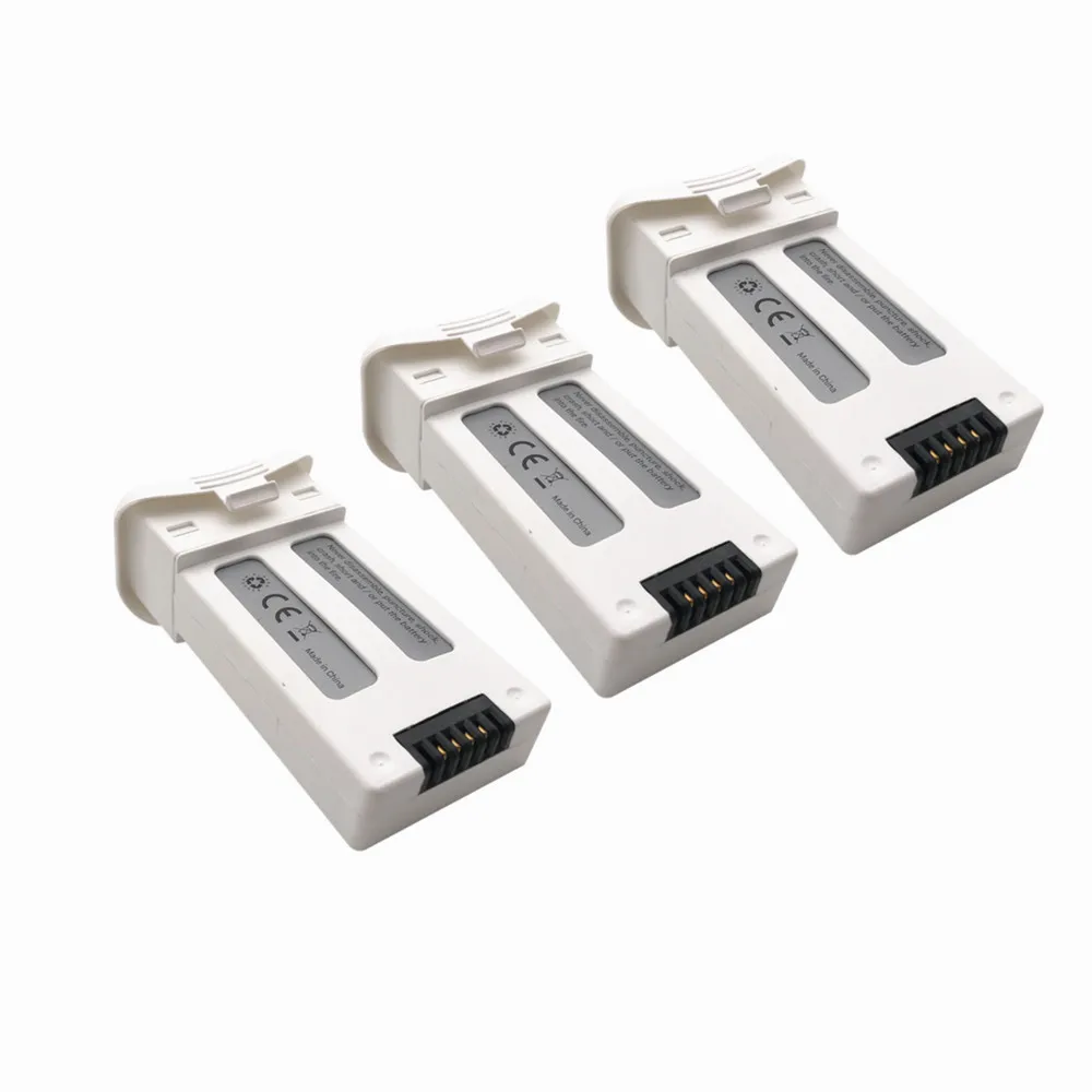 Литиевая батарея 3,7 в 1000 мАч для SJRC S20W T25, запасные части для четырехосевого дрона, перезаряжаемая батарея для летательного аппарата с дистанционным управлением