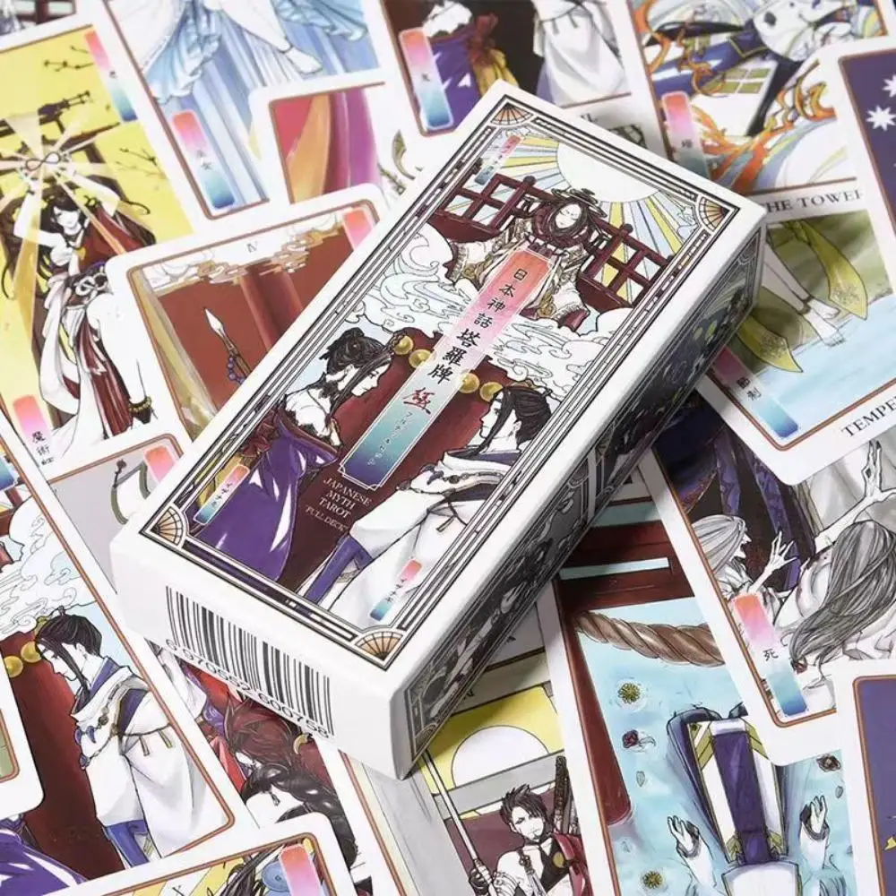 Колода карт Таро из японского мифа карточная игра для чтения будущего 78 шт. Карты