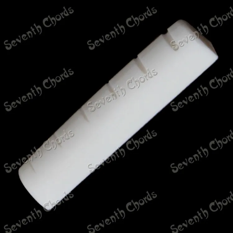 

10 Pcs White Bone Folk Acoustic Guitar Nuts 43 x 6 x 8.5-8mm
