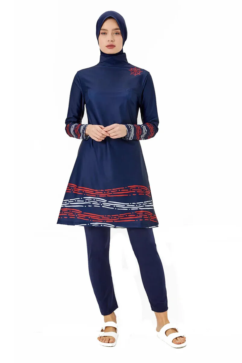 

IQRAH Full Indoor Lady Jowl GAME H-2810-21 Tuana Navy blue