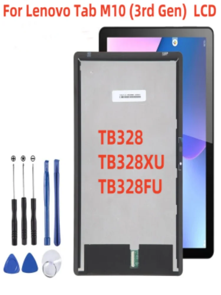 10 1-дюймовый ЖК-дисплей для Lenovo Tab M10 TB328FU TB328XU TB328 сменный с сенсорным экраном и