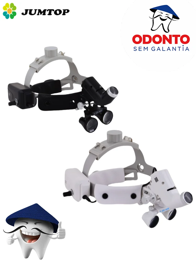 Стоматологическая хирургическая повязка на голову 2 5X 3 лупы бинокулярные
