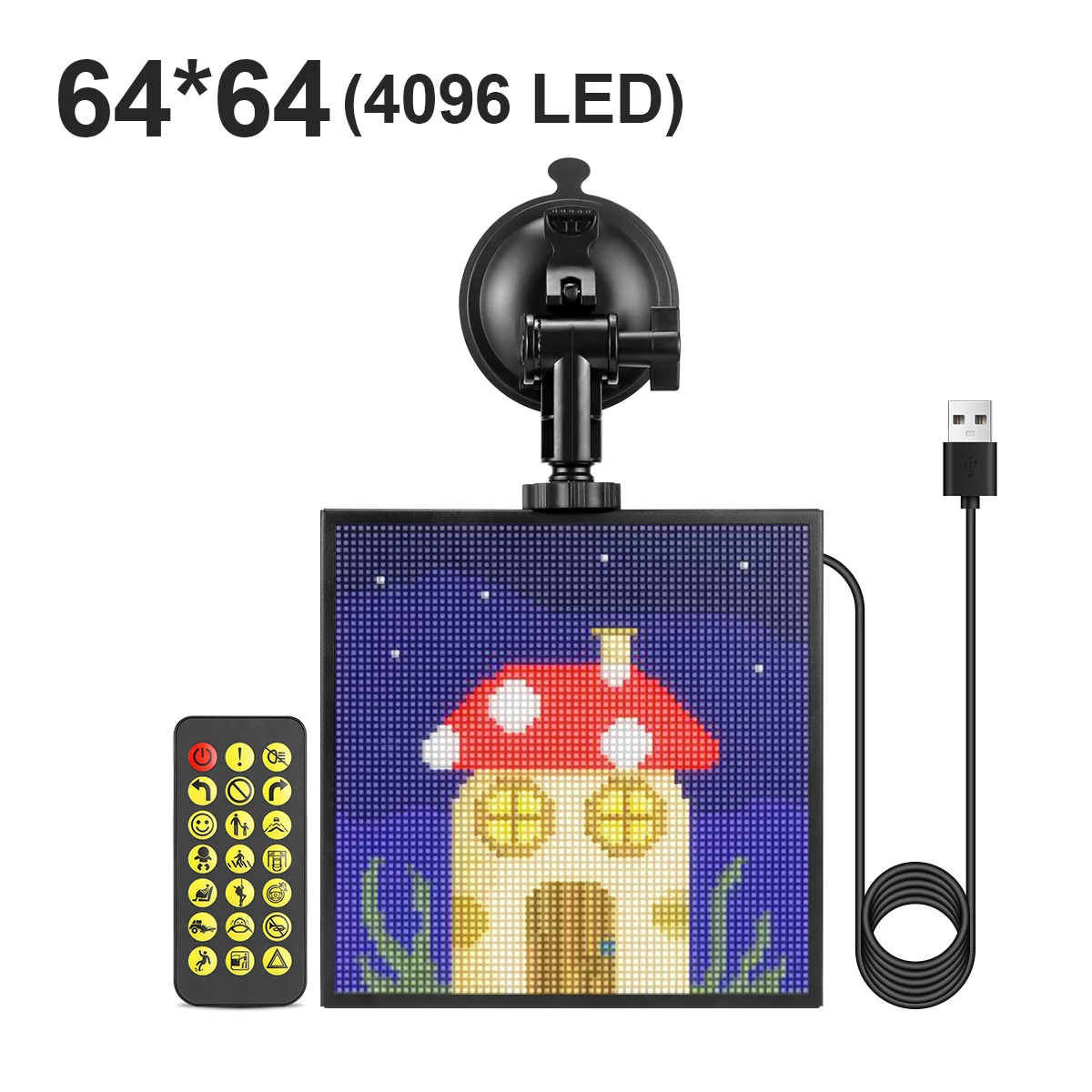 

Smart Display Screen, черный, 32x32 или 64x64 пикселей