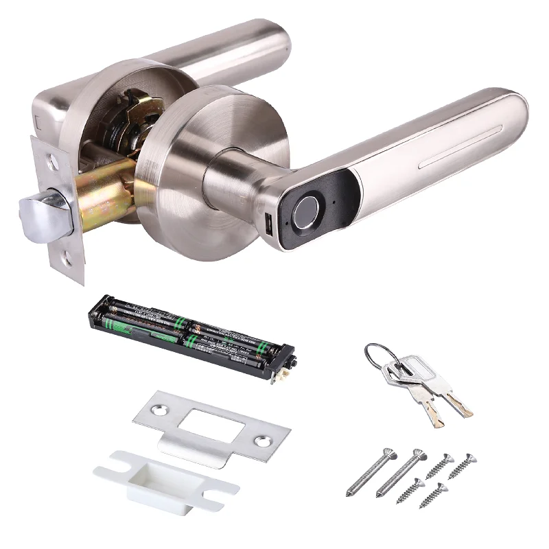 

Wireless WiFi Smart door lock remote control access fingerprint manufacturer competitive price Electronic lock