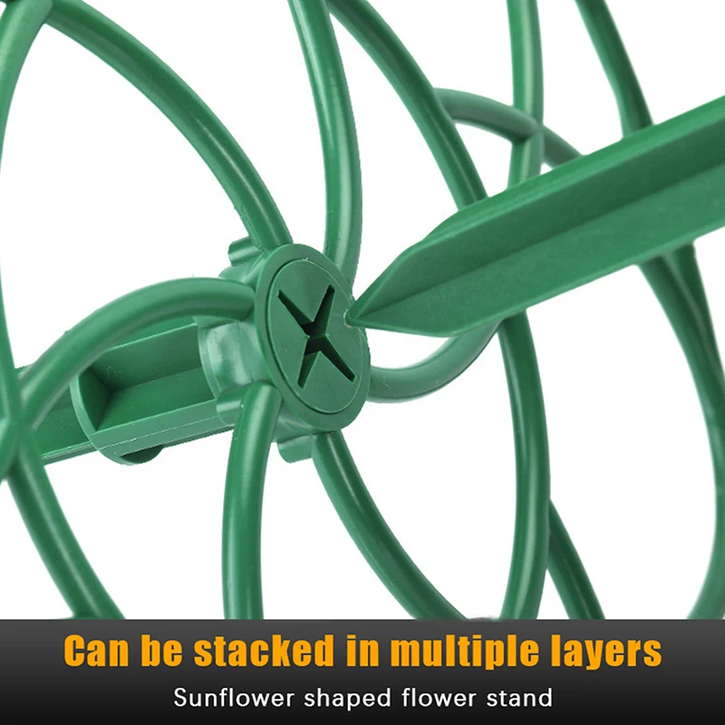 1 шт. рамка для скалолазания в форме бонсай пластиковая стойка подсолнуха зеленый