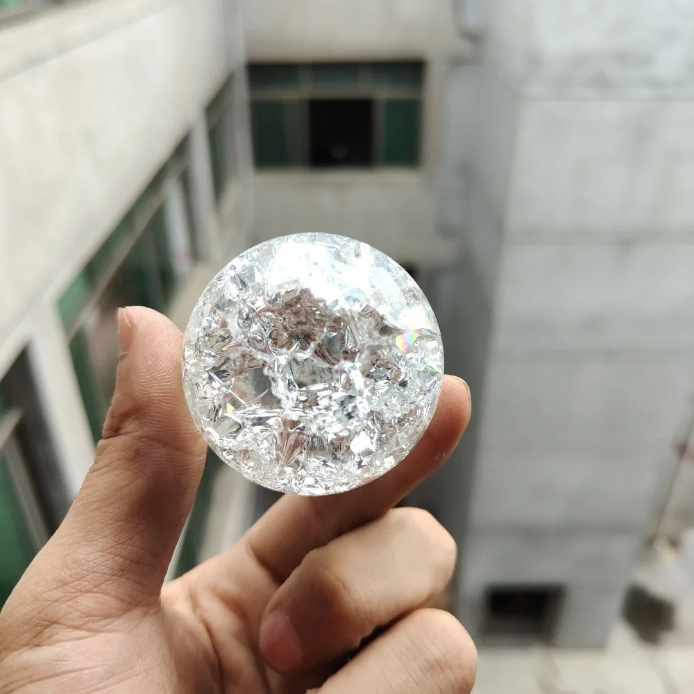 Прозрачный ледяной трещина фэн-шуй DIY украшение дома декоративный орнамент