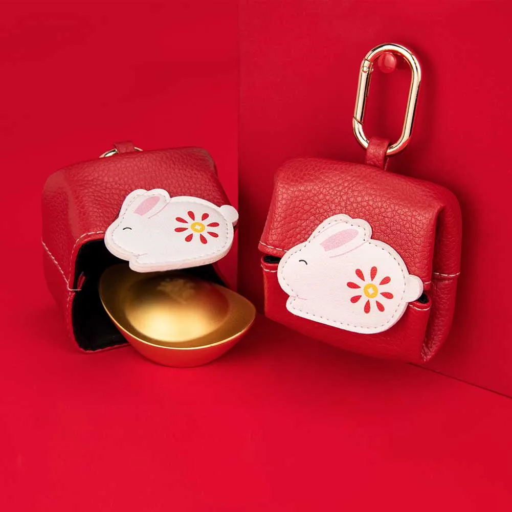 

Симпатичный кошелек с ананасом, кошелек с кроликом, кошелек с клубникой, ультра-волокнистый кожаный кошелек, Детский кошелек, кошелек с подвеской для монет