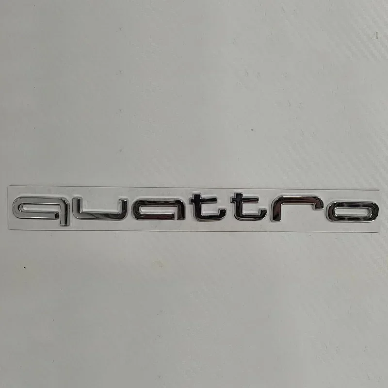 

Для Audi Quattro Автомобильная наклейка на задний багажник A3 A5 A6 A4 A1 A2 B6 B5 B2 B7 Q5 Q3 Q2 S3 S5 S6 RS3 RS6 RS7 RS4 RS5 Эмблема Наклейка