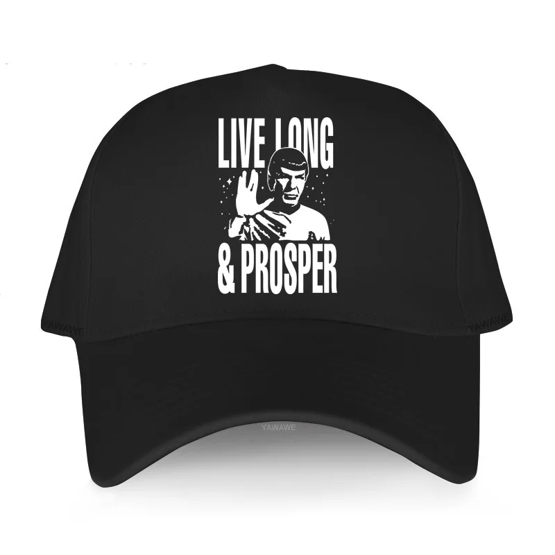 

Men's High Quality baseball cap Classic style fishing hat Live Long And Prosper Licensed Fashion print Unisex hats Adjustable