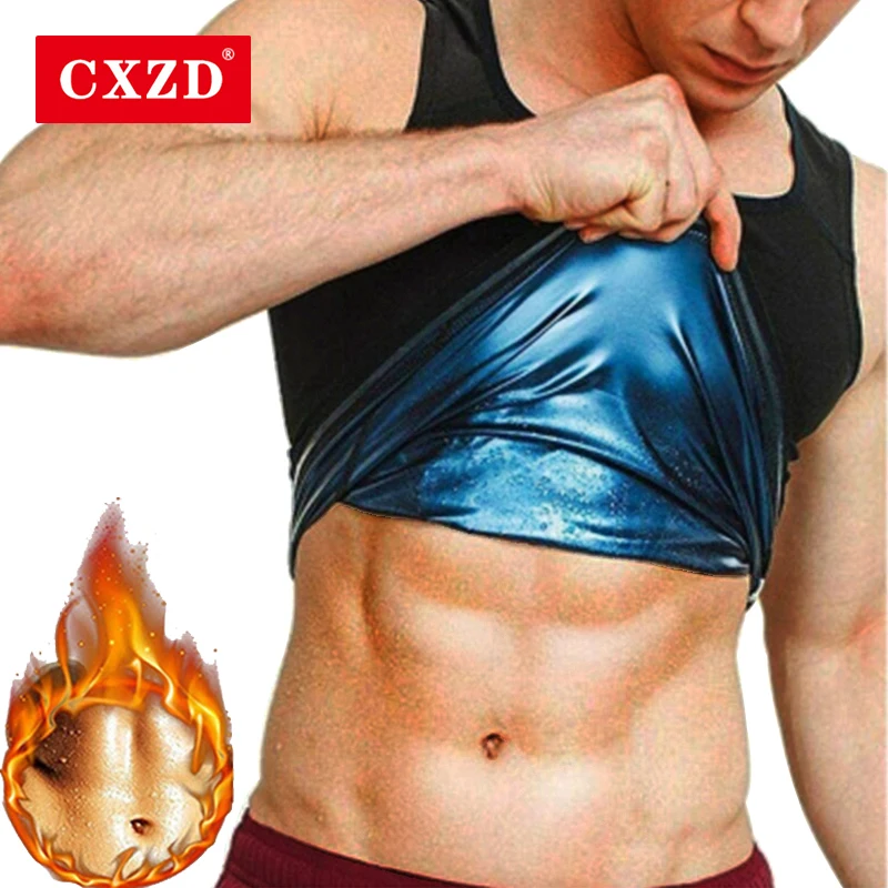 

Men Neoprene Sweat Sauna Vest Waist Trainer Slimming Body Shapers Vest Men's Shapewear Corset Gym Men Shaper Fat Burn Tank Top