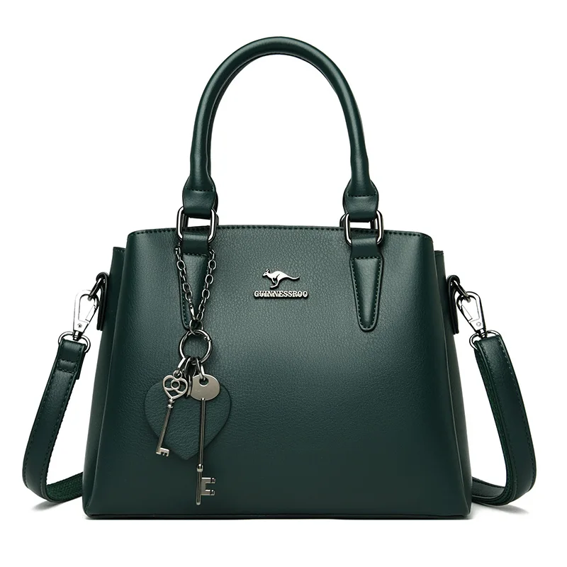 

Fashion Women's Handbag Solid Color PU Leather Crossbody Bags Women Designer Large Capacity Tote Bags Luxury Brand Shoulder Bags