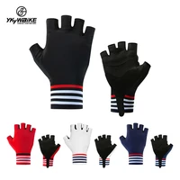 ykywbike cycling mens half gloves breathable shockproof cycling gloves fingerless gloves mtb mountain bicycle gloves sports