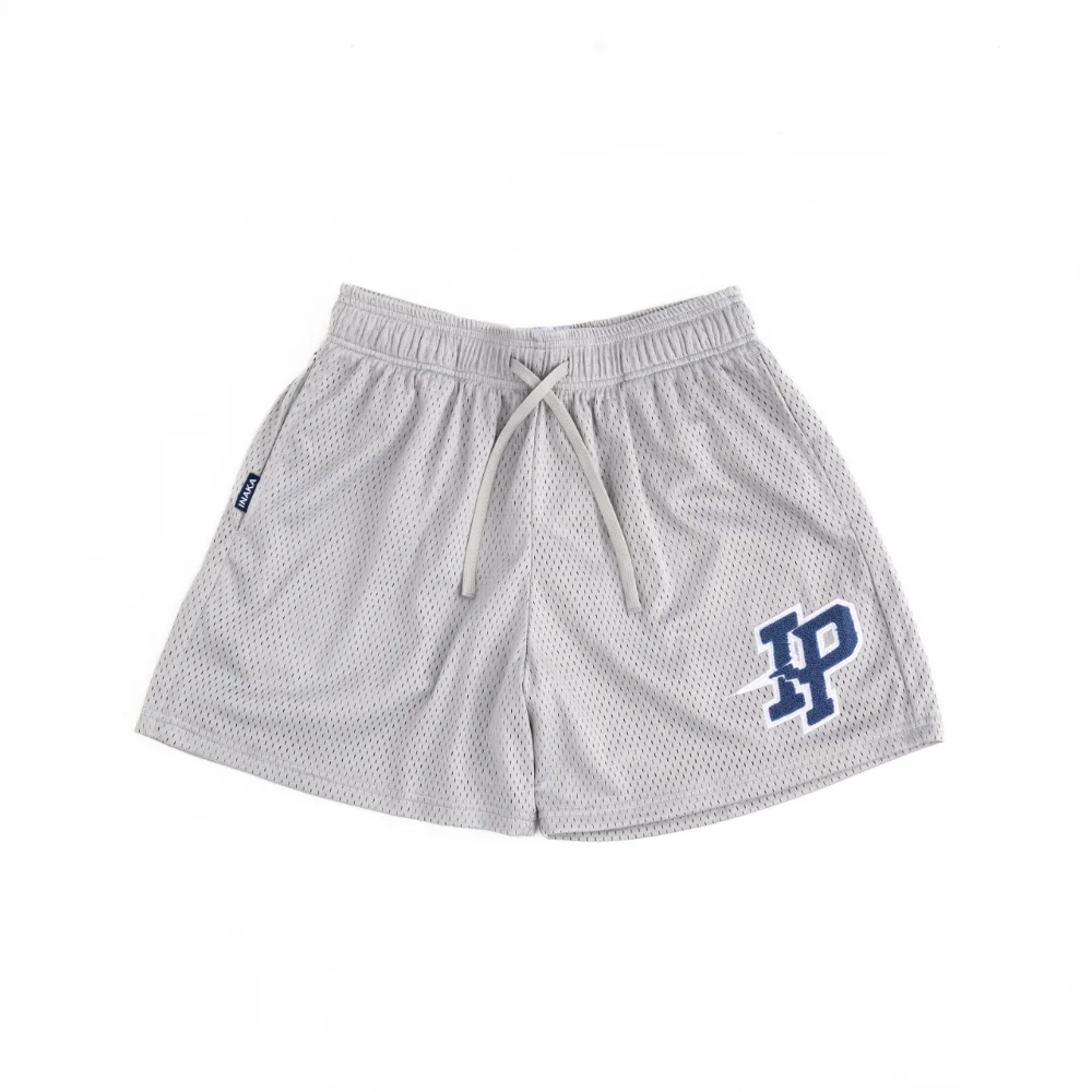 Inaka Double Mesh Shorts Men Women Fashion Casual Sports Gym Mesh Shorts Loose Basketball Training Pants Double Mesh Short