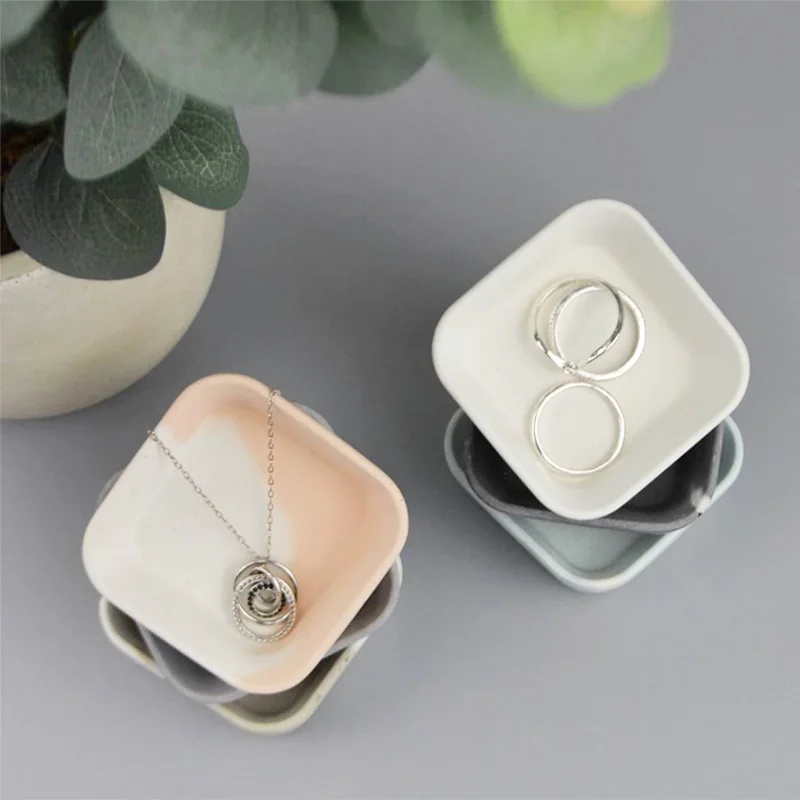 Aquatique Бетонный Подсвечник Зебра Горшок Для Растений Лоток Хранения В Форме