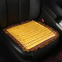 Bamboo Car Seat Chips Seat Cover Car Seat Covers Mat With Floral Lace Breathable Seat Cushion Bamboo upholstery Office chairs