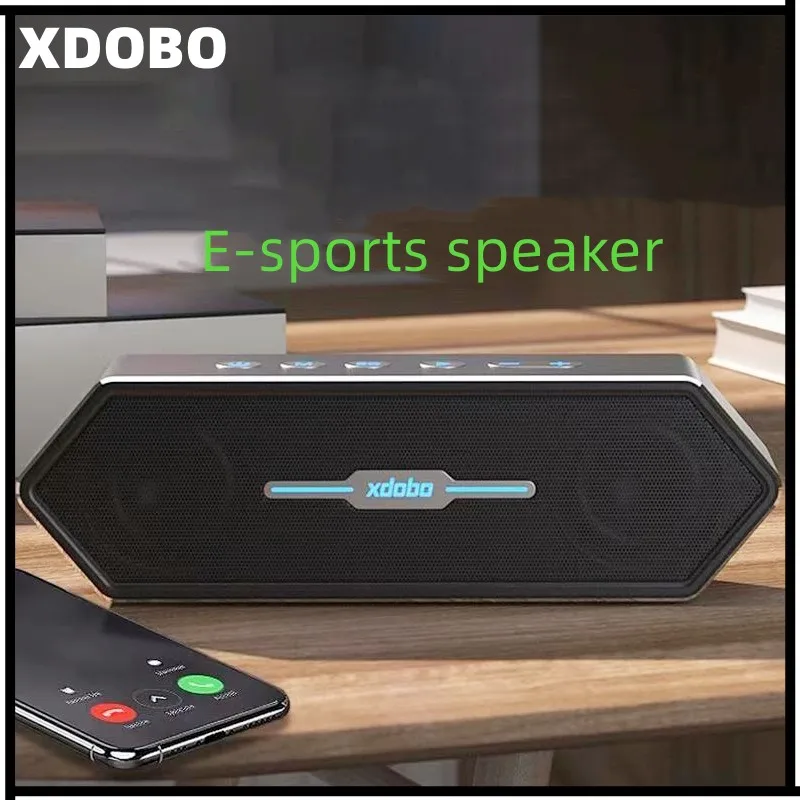 

Мощные игровые Bluetooth-колонки XDOBO, 50 Вт, 3D стерео сабвуфер с объемным звучанием, Саундбар для домашнего кинотеатра, музыкальный центр для компьютера