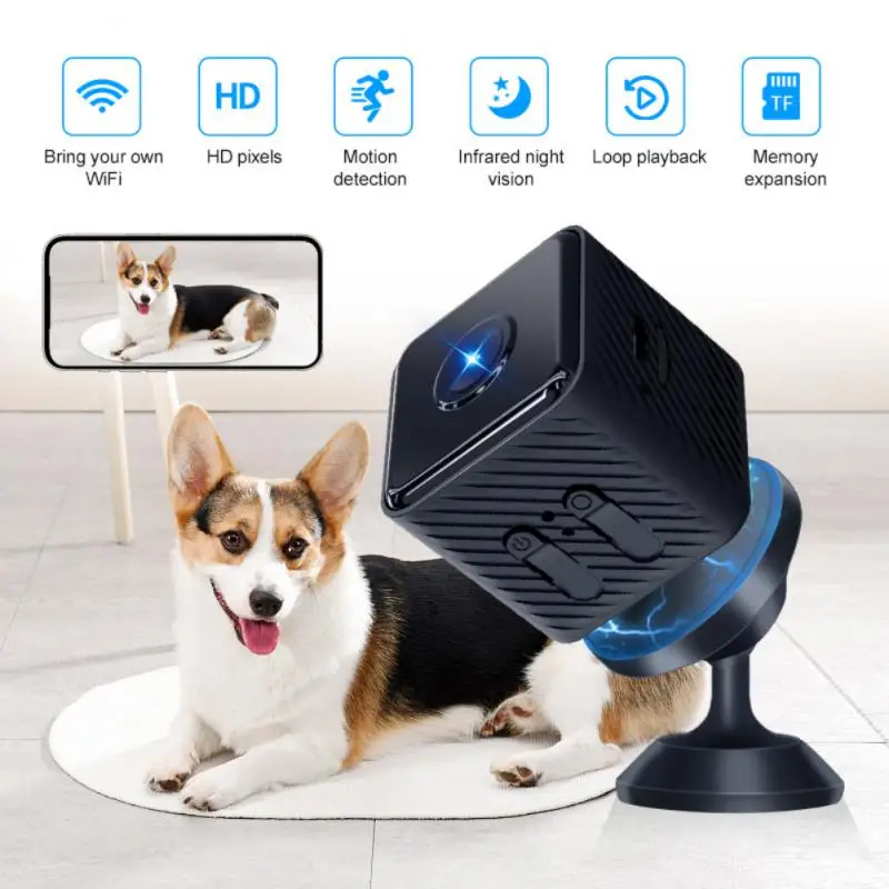 

Night Vision Baby Monitor Alarm Detection Infrared Wireless Wifi Camera Hd 1080p Security Camera Smart Home Video Recording Cctv