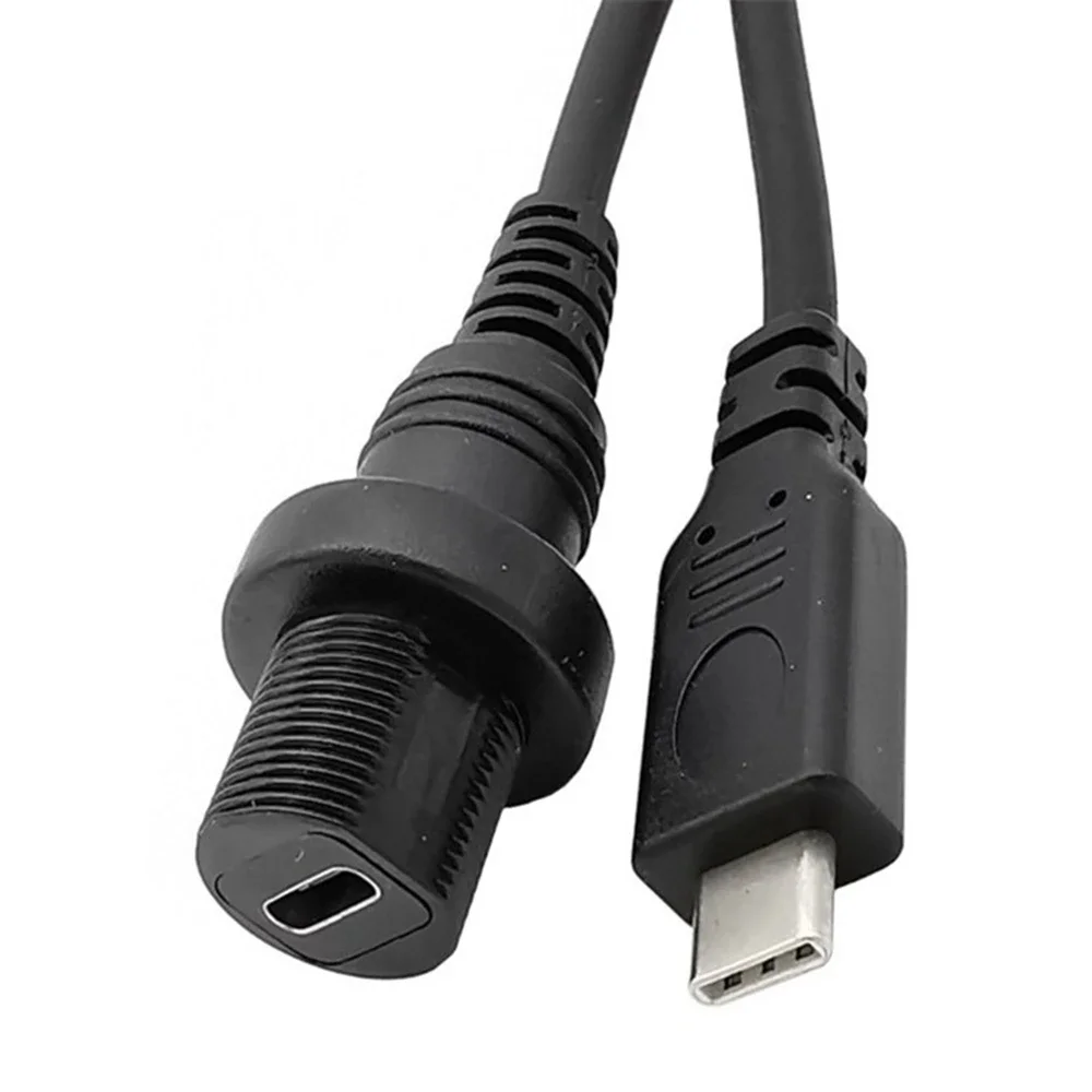 Водонепроницаемый кабель USB-C IP67 30 см Type-C 3 1 водонепроницаемый удлинительный с