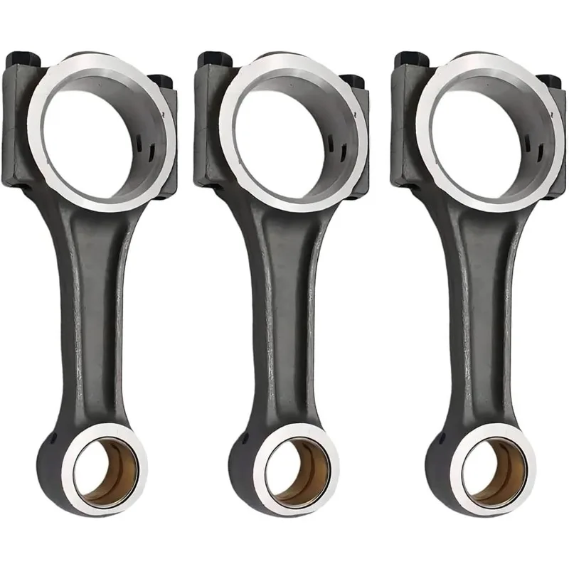 Фото 3 шт. шатун 729402-23100 для Yanmar 3TN84 3TNE84 3TNV84T US330 US334 RS27 для тракторного двигателя John Deere 790 4300 4310 №1