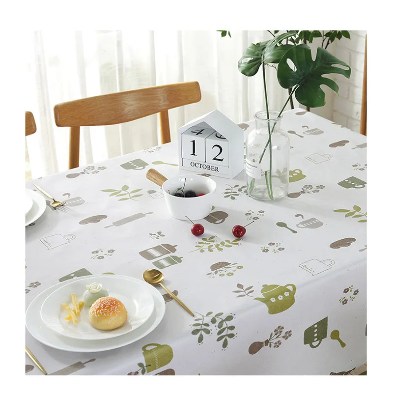 

Waterproof Tablecloth Table Cloth Rectangular Water Proof Table for Living Room Table Cover Wedding Decoration Nappe De Table