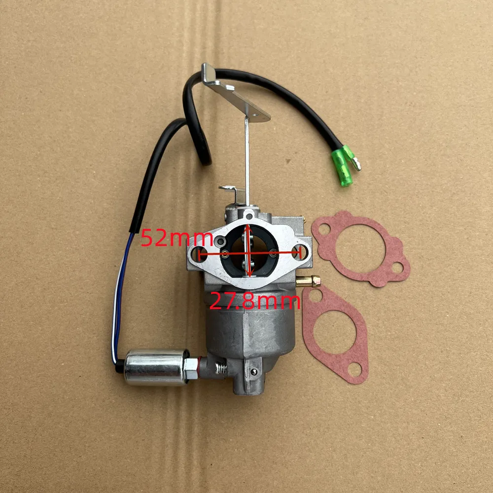 Карбюратор с соленоидом и уплотнительными прокладками для Elim ELM6600E 5500 6000 Вт