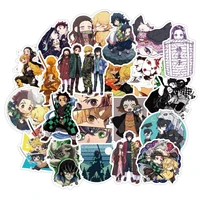 103050pcs japanese anime demon killer graffiti stickers trolley case stickers notebook stickers car stickers wholesale