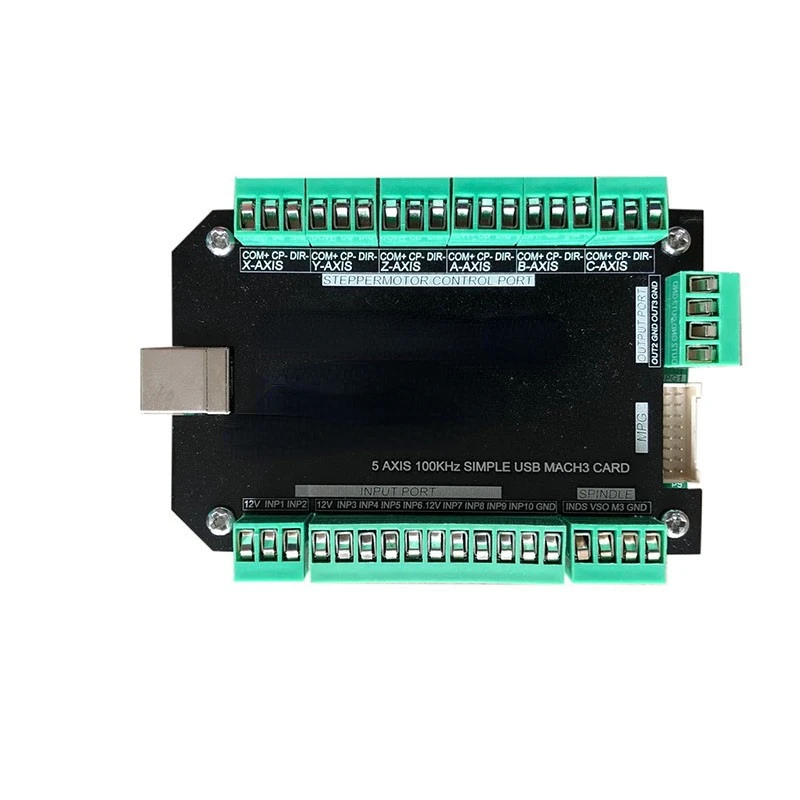 

USB Mach3 Interface Board CNC 5-Axis Motion Control Board NVUM-SP