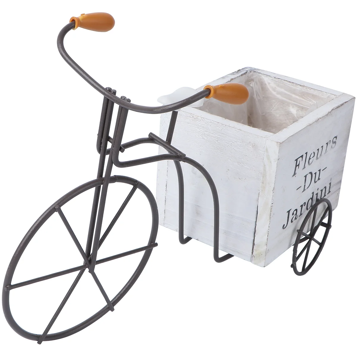 

Wooden Craft Ornament Flower Box Square Planter Boxes Outdoor Rustic Home Decor Pot