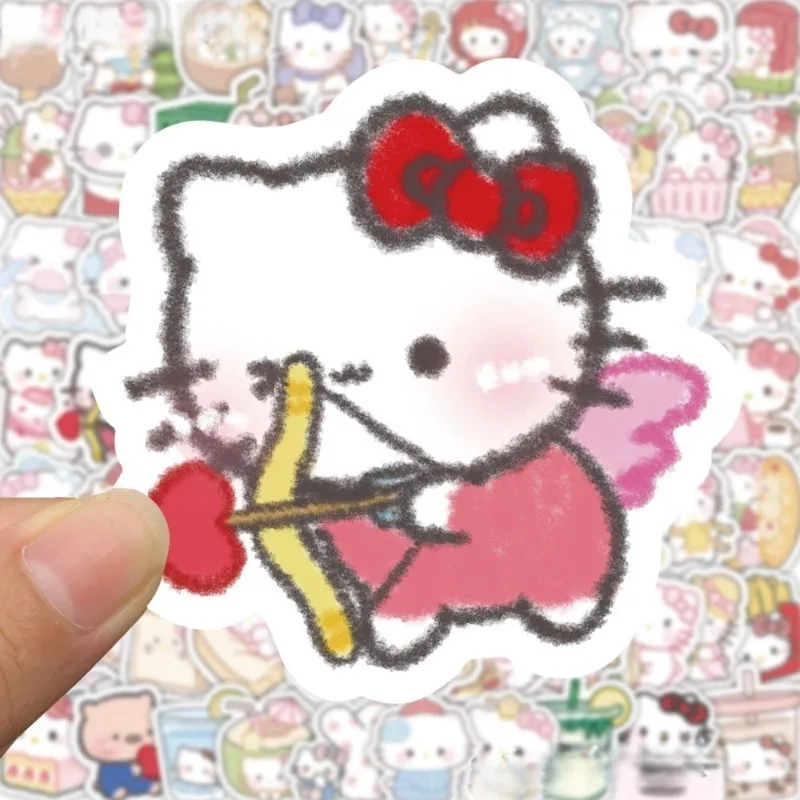 MINISO наклейки Hello Kitty 100 шт