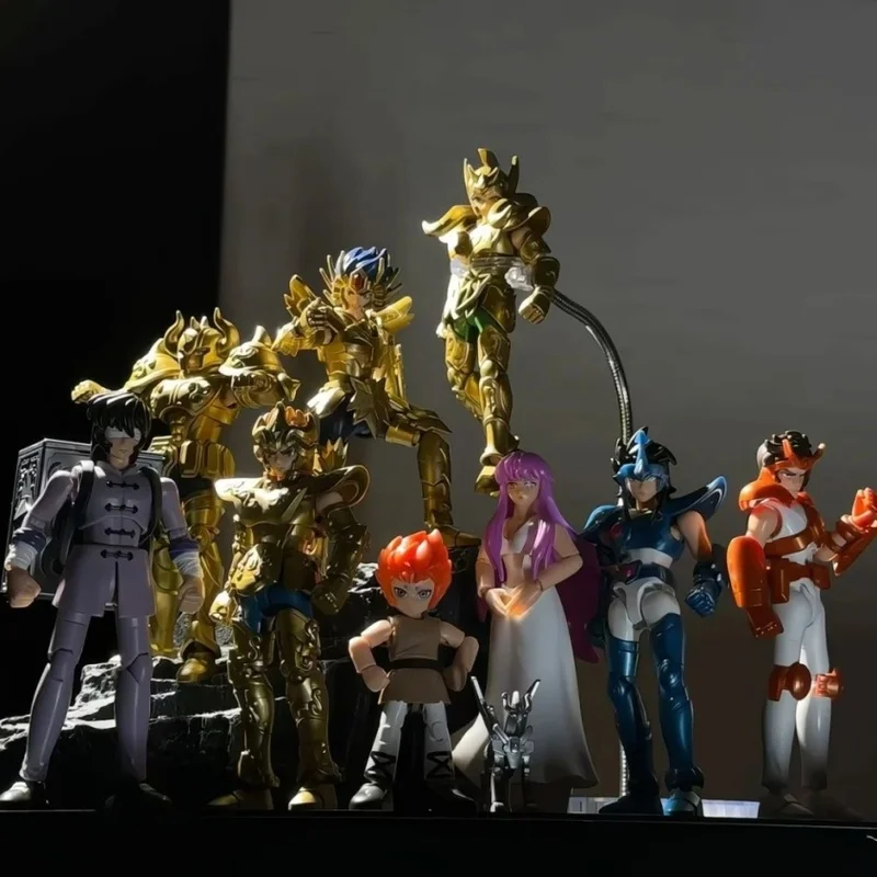 Фото Фигурка Blokees Saint Seiya Galaxy Version Vol.3 Афина Саори Кидо в наличии, модель аниме-персонажа, подарок на день рождения для фанатов аниме №4