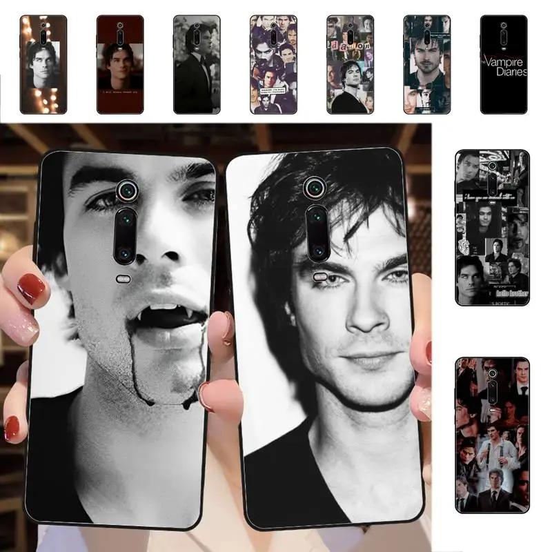 

The Vampire Diaries Damon Salvatore Phone Case for Redmi 5 6 7 8 9 A 5plus K20 4X S2 GO 6 K30 pro