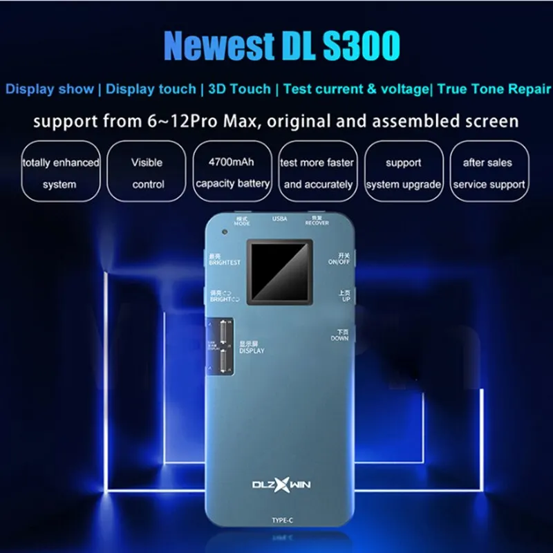 Тестер iTestBox DL S300 19in1 для iPhone 6G до 12 Pro Max
