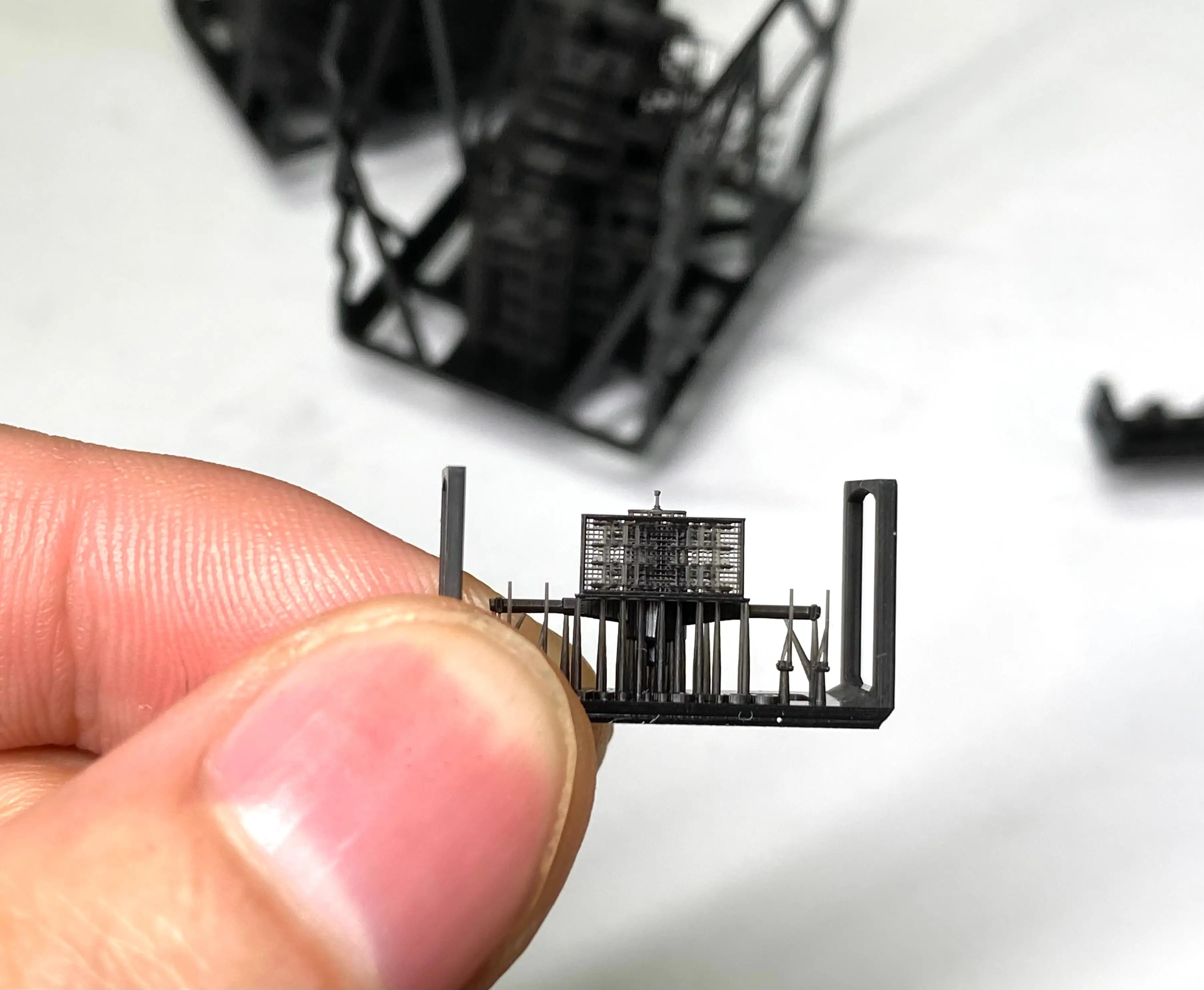 BUNKER IJN70160 1/700 IN KONGO Набор для 3D-печати с мостом и оборудованием