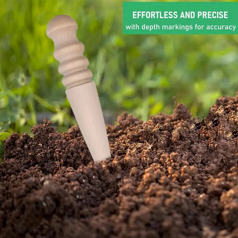 Садовый диббер для сада инструмент семян дозатор копания посадки мелких