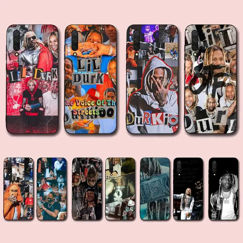 

Rapper lil Durk Pattern Phone Case for Xiaomi mi 5 6 8 9 10 lite pro SE Mix 2s 3 F1 Max2 3