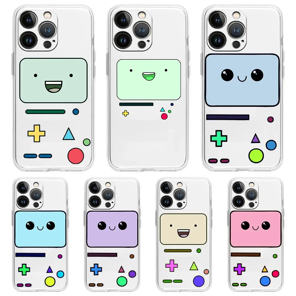 

Phone Case For iPhone 13 11 12 Pro Max X XR XS 7 8 Plus SE 2020 Transparent Soft Silicone Cover Fundas Coque Game Boy Game Box