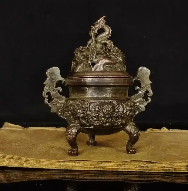 

Статуэтка дракона из меди