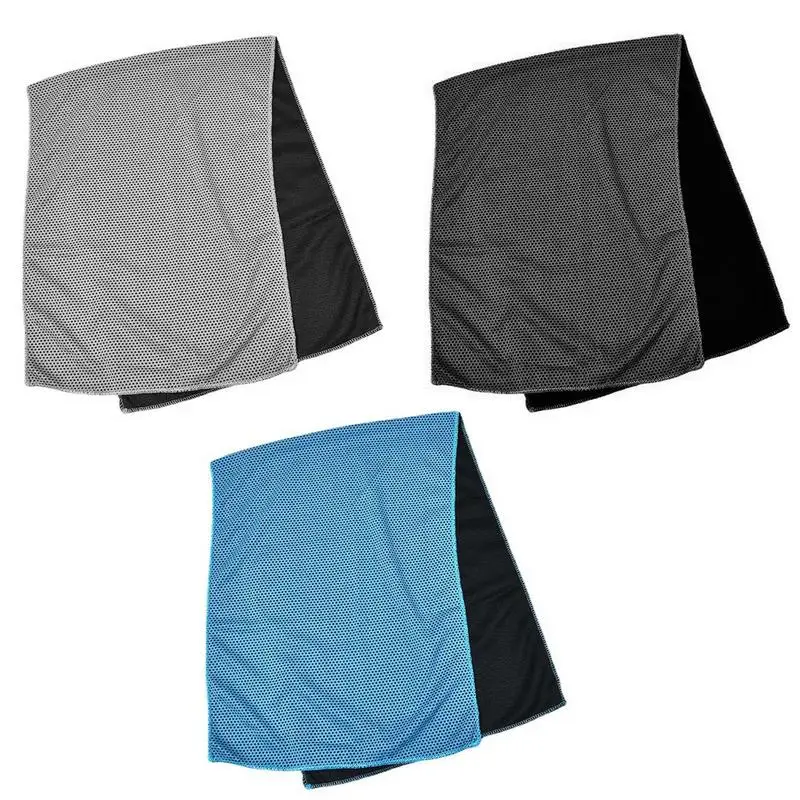 Breathable Chilly Towel Quick Dry Ice Sports Towel Summer Cold Towel Multiuse Workout Towels For Yoga Sports