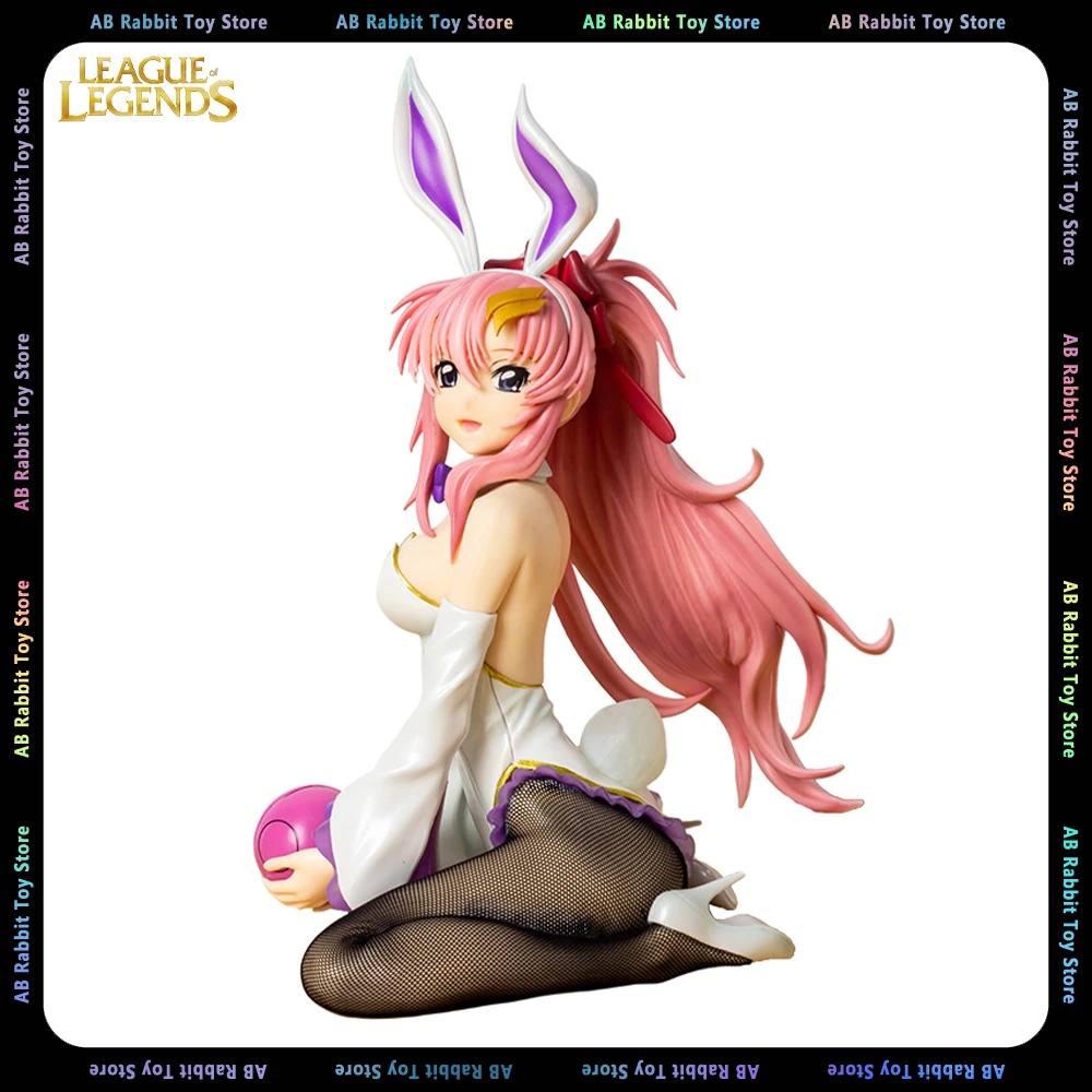 

29cm Lacus Clyne Anime Figures Figure Gk Model Bunny Girl Figurine Sexy Statue Pvc Decoration Collectible Ornament Toys Gifts