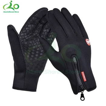 Hot Winter Gloves For Men Women Touchscreen Warm Outdoor Cycling Driving Motorcycle Cold Gloves Windproof Non-Slip Womens Gloves 5