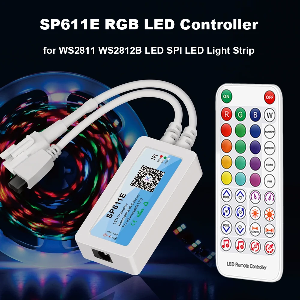 

Bluetooth контроллер светодиодной ленты SP611E