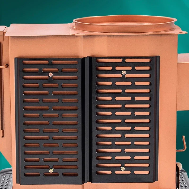 Деревенские практичные круглые обогреватели для патио дымовые трубы с духовками