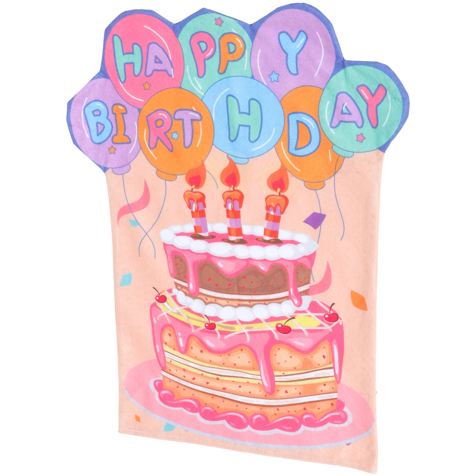 Чехол на стул день рождения Happy для офиса детское сиденье вечерние классный декор