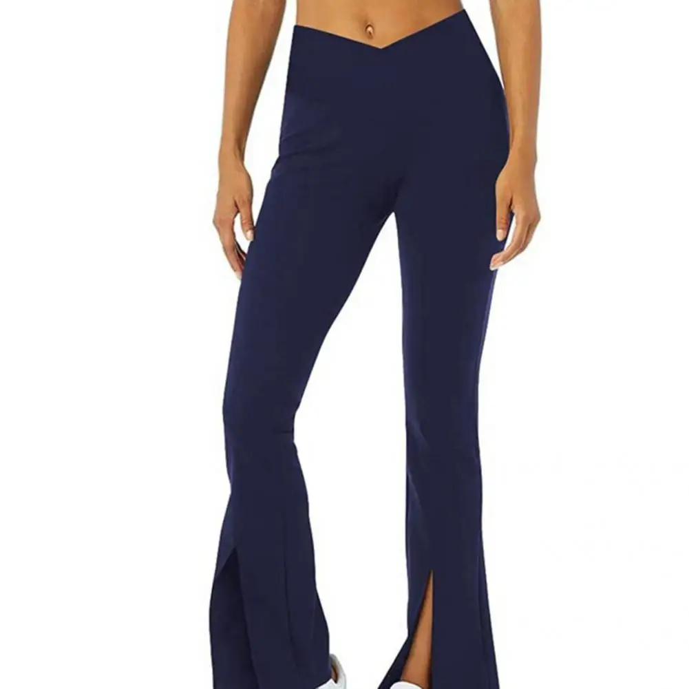 

Comfortable Trousers Skinny Bottoms Flare Pants Women Simple Bootcut Pants