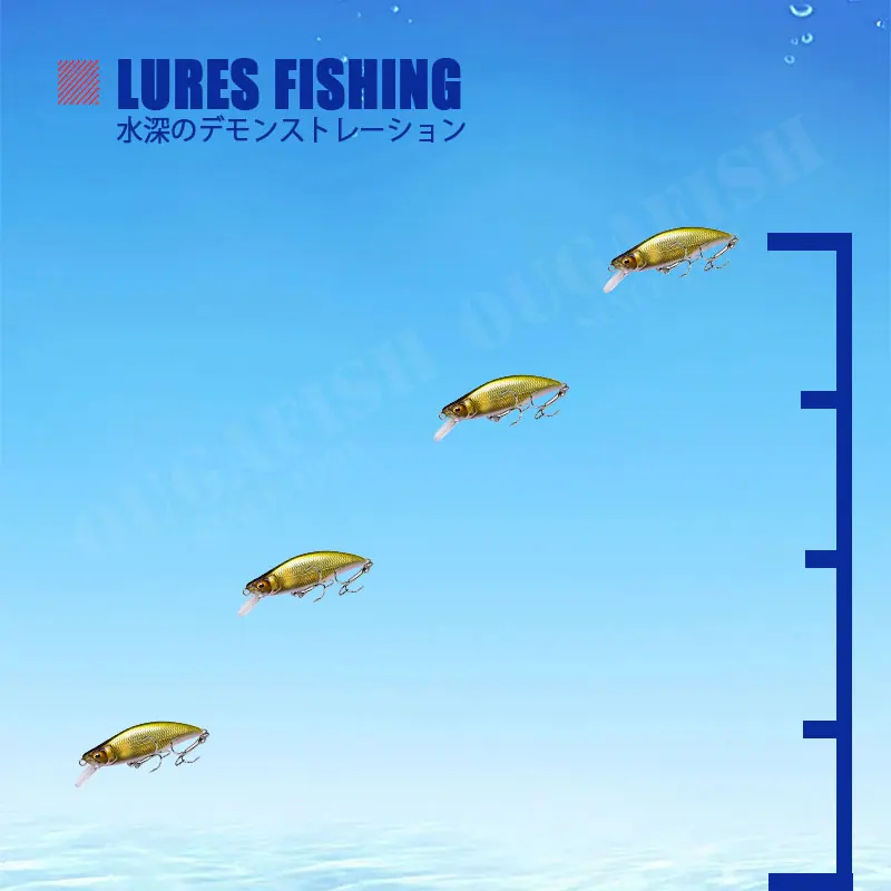 Fishing Accessories Lures Minnow Weights 4G 51cm Sinking Mino Isca Artificial Bait Pesca Wobblers For Blackfish Leurre Tackle